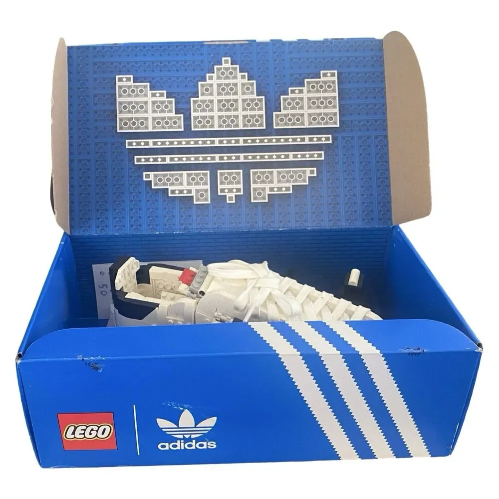 LEGO Icons: Adidas Originals Superstar (10282) Complete *Damaged Box - READ